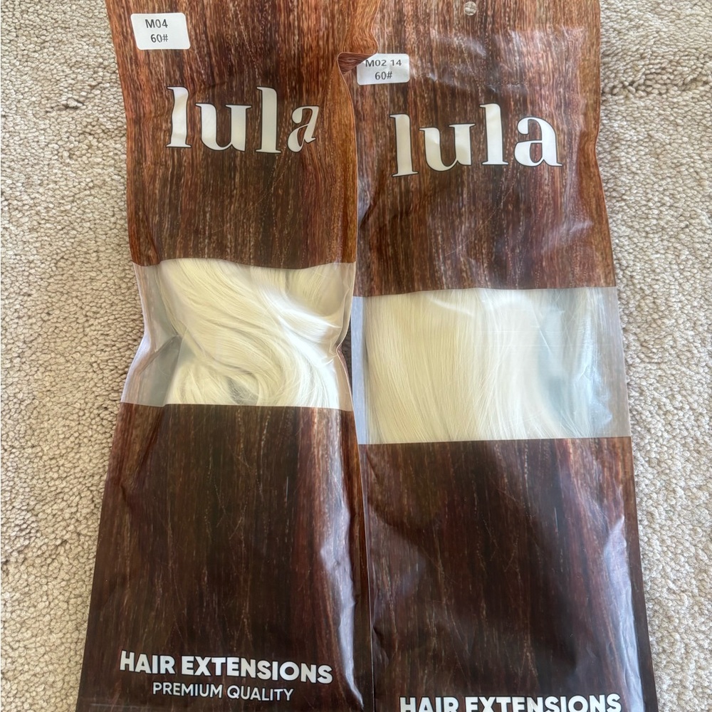 Lula Premium Quality Hair Extensions - M04 60#